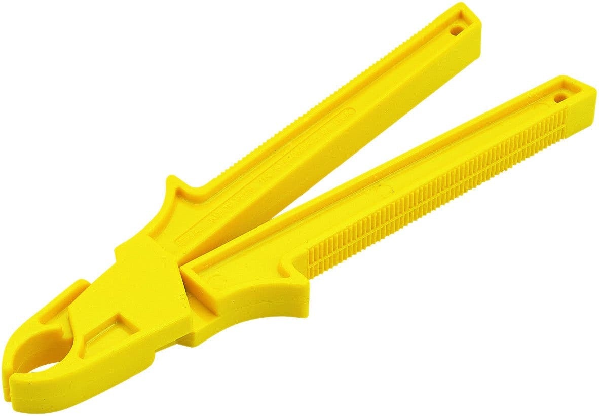 IDEAL, Fuse Puller, Large, Length: 7-1/4 IN, Material: High-Impact Nylon, Color: Yellow, Fuse Diameter: 9/16 - 1 IN, Fuse Amperage: 0 - 60, 0 - 100 AMP, Fuse Voltage: 250, 600 V