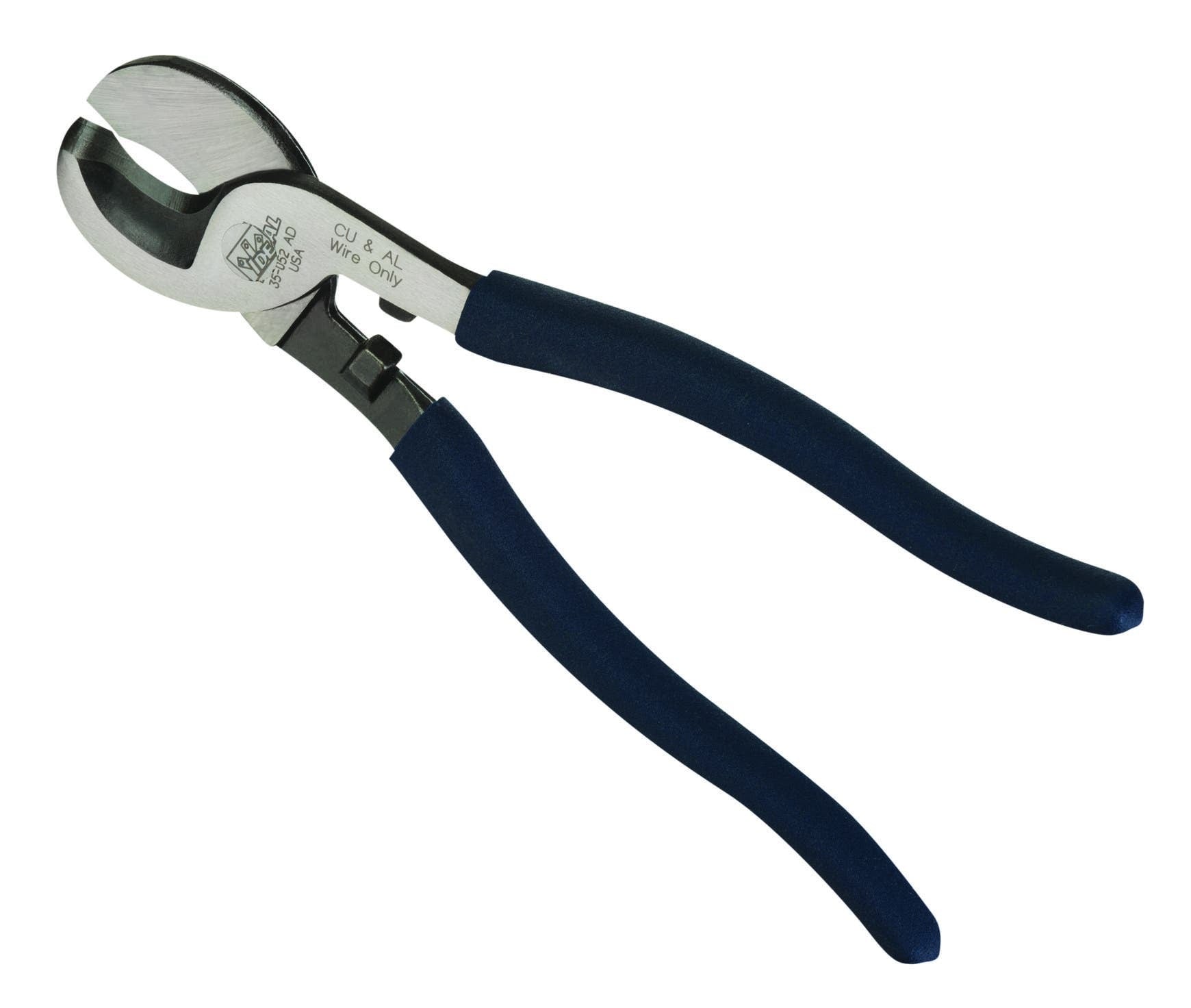 LASERedge Cable Cutter, Vinyl-Coated, Comfort-Grip, Dipped Handle, Cable Size: 2/0, 9-1/2 IN Length, For Cutting 2/0 And Smaller Aluminum And Copper Cables