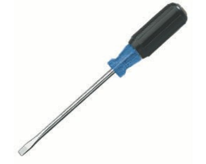IDEAL, Screwdriver, Heavy-Duty, Electrician's, Shank Length: 4 IN, Tip Type: Cabinet, Shank Size: 1/4 IN