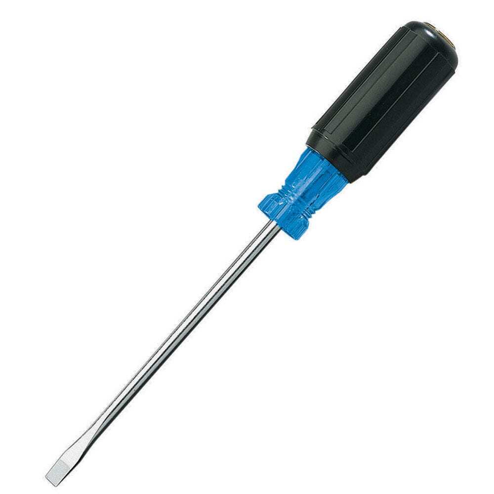 IDEAL, Screwdriver, Heavy-Duty, Electrician's, Shank Length: 6 IN, Tip Type: Cabinet, Shank Size: 1/4 IN