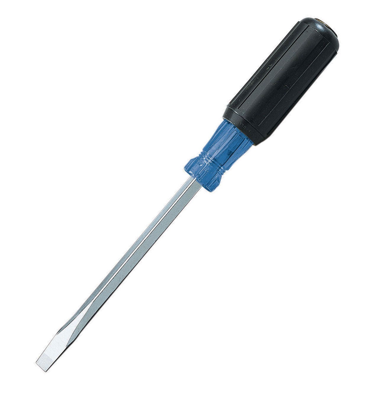 IDEAL, Screwdriver, Heavy-Duty, Slotted, Keystone Tip, Tip Size: 5/16 IN, Overall Length: 11 IN, Shank Length: 6 IN, Shank Shape: Square, Handle Type: Cushioned Rubber Grip, Blade Material: Chrome Vanadium Steel, Tip Type: Keystone, Shank Size: 5/16 IN, Warranty: Lifetime Guarantee