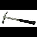 Drop-Forged Hammer, Overall Length: 12-1/2 IN, Neoprene Grips, Fiberglass Handle, Steel Head, Weight: 18 OZ