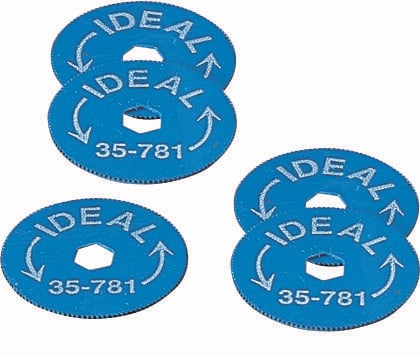 Replacement Blade, Package: 5/Pack, For Sir Nickless Rotary Armored Cable Cutter