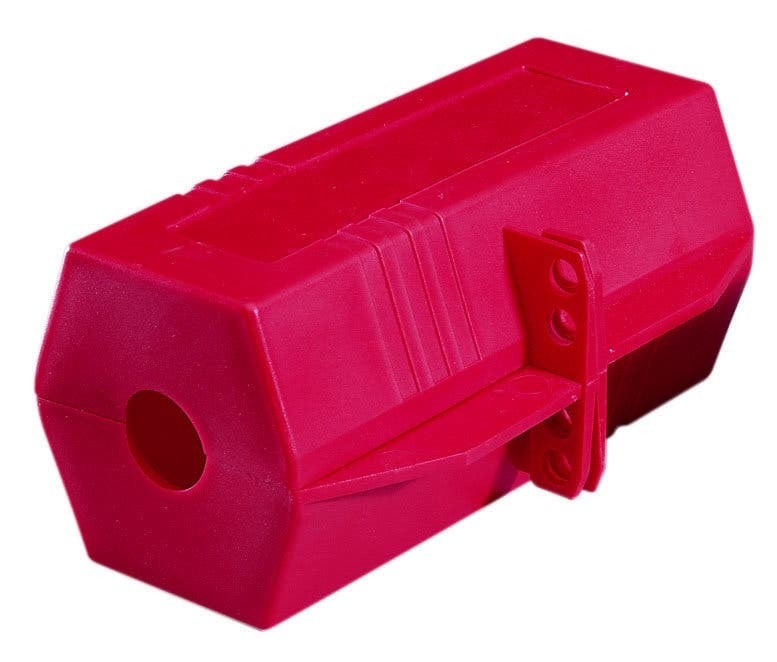 IDEAL, Plug Lockout, Material: Durable Plastic Body, Voltage Rating: 110 V, Length: 3-1/2 IN, Width: 2 IN, Capacity: Up To 3/8 IN Shackles