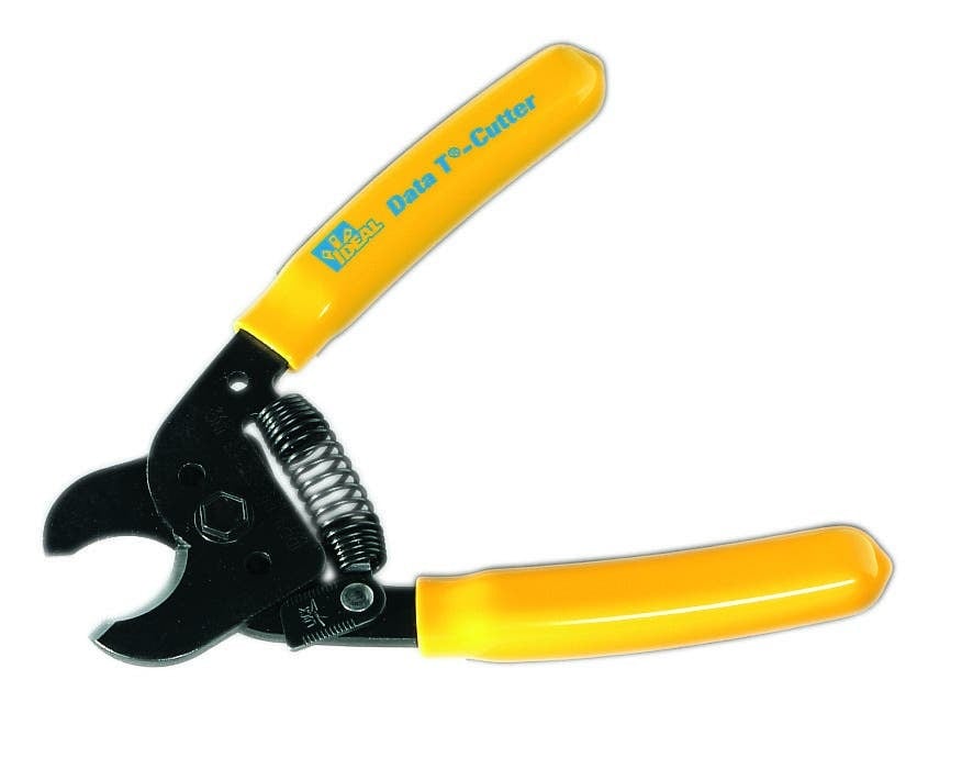 Data T Wire Cutter, Cushioned, Comfort-Grip Handle, Cable Size: 0.5 IN Multi-Pair, For Cutting Multi-Pair Cable Up To 0.5 IN And Coaxial Cable Up To RG-9/U