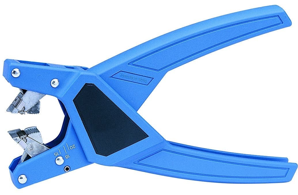 Cable Stripper, Size: 12/2 AWG Or 14/2 AWG UF Cable, Open-Throat Construction