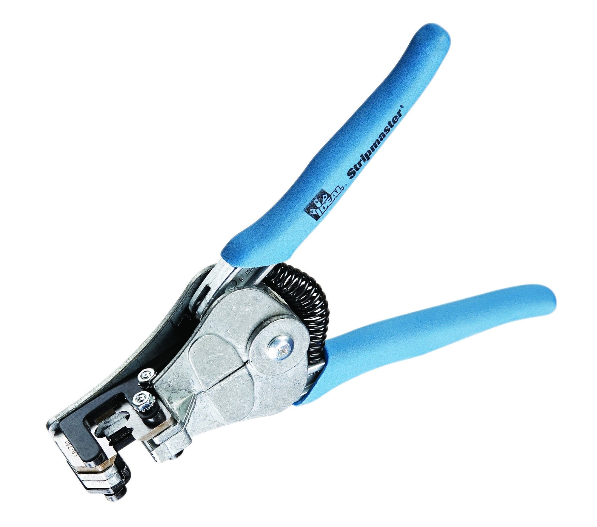 Coax Stripmaster Standard Wire Stripper, Spring Cushion-Grip Handle, Die-Cast Frame, Die-Cast Handle, Knife-Type Blade, Replacement Blade: LB-740, For RG-6 Coaxial Cable (RGU)