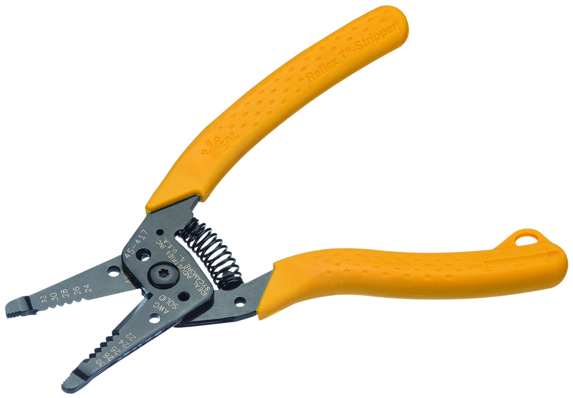 Reflex Premium T-7 T-Stripper Wire Stripper, Size: 22 - 30 AWG Solid, 24 - 32 AWG Stranded, Ergonomic Handle