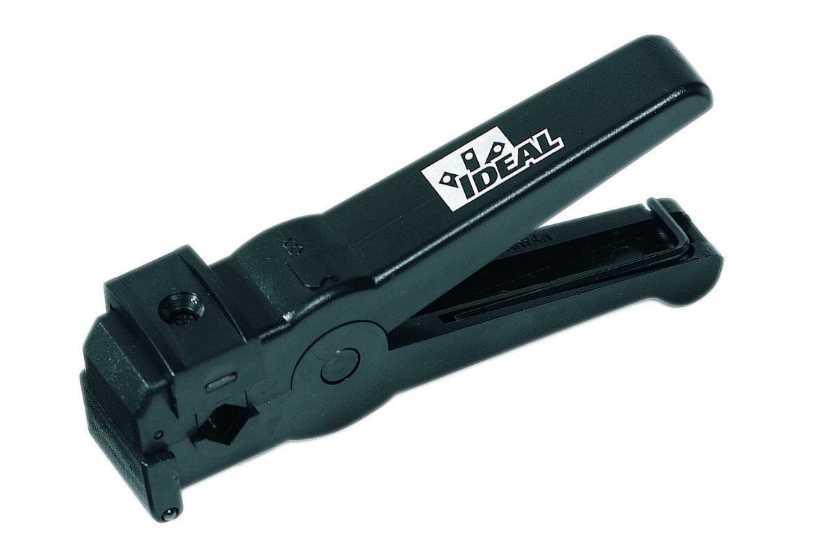 3-Step Coaxial Wire Stripper, Capacity: 0.24 IN Braid/Dielectric, For Popular Dual Crimp BNC And TNC Connectors