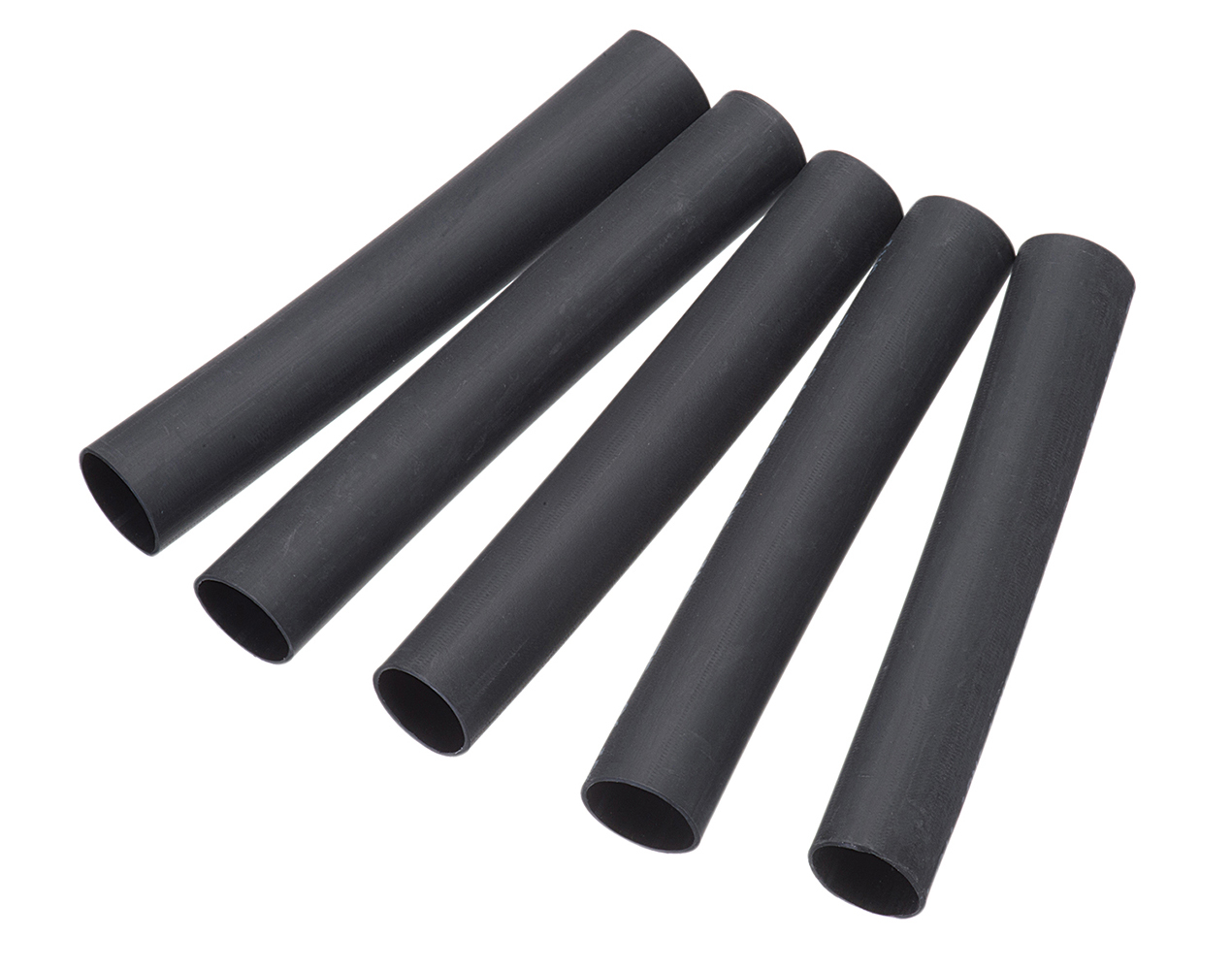 IDEAL, Heat Shrinkable Tube, Thermo-Shrink, Heavy-Wall Heat Shrink Tubing, Shrink Ratio: 3:1, Thickness: 090 IN, Length: 6 IN, Volume Resistivity: 1013 OHM -CM MIN, Dielectric Strength: 500 V/MIL (20 KV MINT), Continuous Operating Temperature: -55 To 110 DEG C, Minimum Shrink Temperature: 120 - 250 DEG C (200 DEG C Recommended), Low Temperature Flexibility: -55 DEG C, Heat Shock: No Cracks, Flowing Or Dripping (4 HR At 225 DEG C), Water Absorption: 0.5 PCT, Heat Aging: 500 PCT (168 HR At 175 DEG C Tensile Strength Elongation), Cable Range: 6 - 1 AWG, Nominal Recoveredi.d. (max.): 0.240 IN, Expanded I.d. (min.): 0.750, Copper Corrosion: Non-Corrosive, Ultimate Elongation: 600 PCT Min., Model: TS-46-750