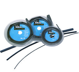 IDEAL, Heat Shrinkable Tube, Thermo-Shrink, Thin-Wall, Shrink Ratio: 2:1, Inside Diameter: 1/4 IN, Thickness: 022 IN, Length: 4 FT, Volume Resistivity: 1014 OHM CM For ASTM D 876 Test Method, Dielectric Strength: ASTM D 150, 20 KV/MM, Continuous Operating Temperature: -55 To 125 DEG C, Minimum Shrink Temperature: 70 DEG C, Heat Shock: UL 224, No Cracking (250 DEG C/4 HR), Cable Range: 14 - 8 AWG, Nominal Recoveredi.d. (max.): 0.126 IN, Expanded I.d. (min.): 0.268, Elongation At Break: 600 PCT ASTM D 638, Elongation Of Break After Aging: 350 PCT For UL 224 Test Method, Cold Bend Test (-55c/4 Hours): No Cracking For UL 224 Test Method, Copper Corrosion: Pass For UL 224 Test Method, Chemical Resistance: Pass For UL 224 Test Method, Longitudinal Shrinkage: 0 Plus Or Minus 5 PCT For UL 224 Test Method, Eccentricity: 30 PCT For UL 224 Test Method, Normal Size: 1/4 IN, Package: Disk