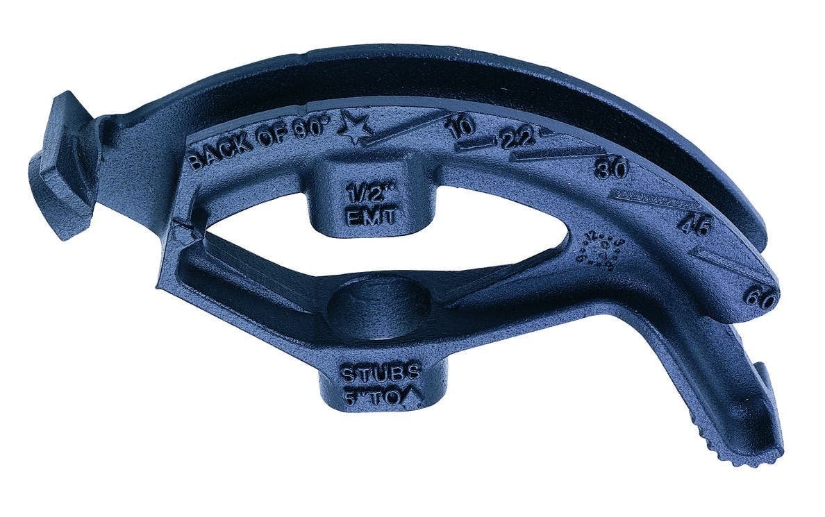 IDEAL, Bender Head, Ductile Iron, Construction: Ductile Iron, Conduit Size: 1/2 IN EMT, Warranty: Lifetime Guarantee