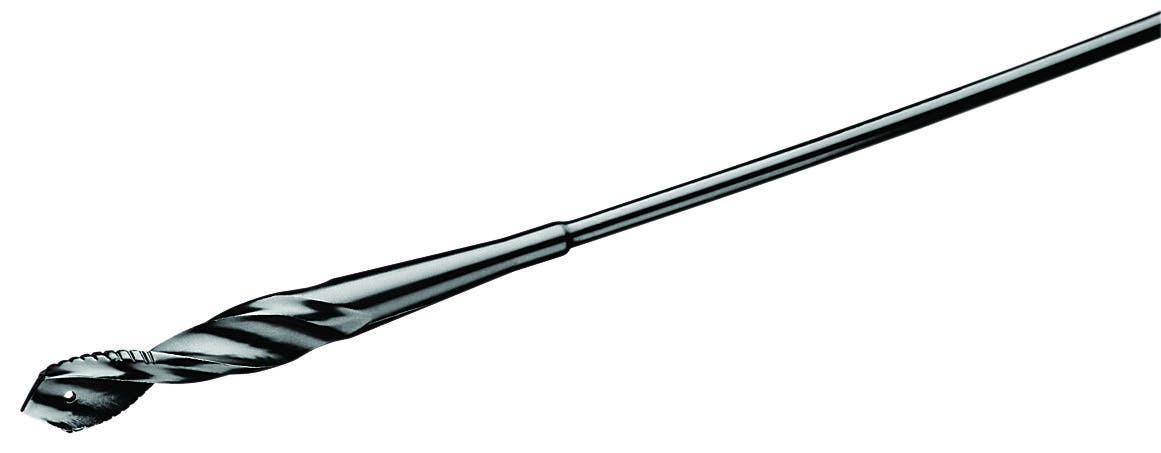 IDEAL, Flexible Bit, Serrated Combination, Type C, Bit Diameter: 1/4 IN, Overall Length: 54 IN, Shank Diameter: 3/16 IN