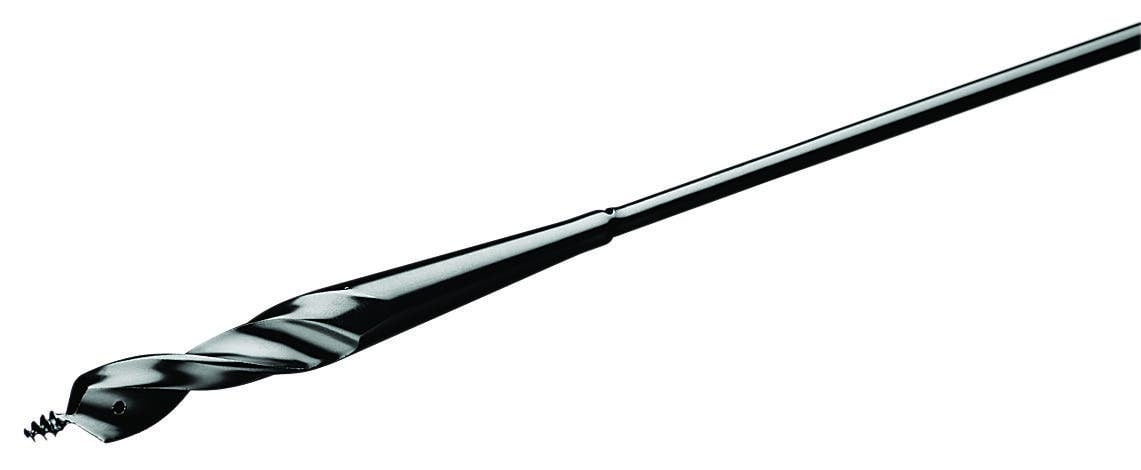 IDEAL, Flexible Bit, Screw Point, Type B, Bit Diameter: 3/4 IN, Overall Length: 54 IN, Shank Diameter: 1/4 IN