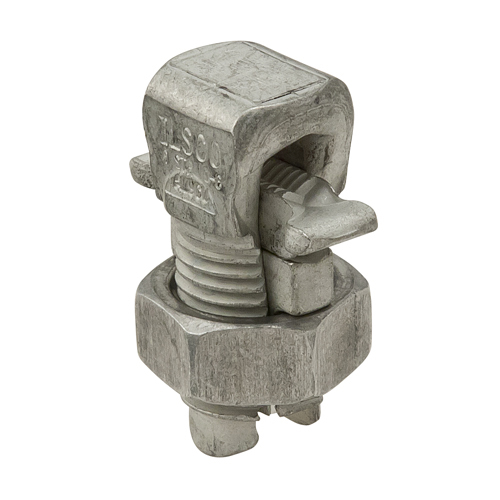 Aluminum Split Bolt, Main Range 6-10, Tap Range 6-10, Tin Plated, UL, CSA
