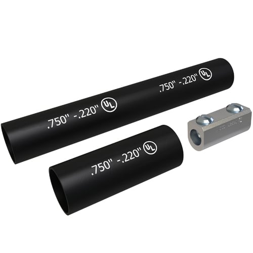 Direct Burial Splice Kit, Dual Rated, Conductor Range 2-8, Includes (1) SPA-2 Splice and (2) Pieces of Heat Shrink, UL, CSA