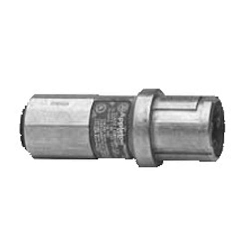 Contender; Straight Plug; 20 Amp, 18 Volt DC, 125 - 250 Volt AC, 3-Pole, 2 Wire