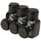 Nimbus Insulated Aluminum Multi-Tap Connector, Conductor Range 4-14, 4 Ports, Single Sided Entry, Tin Plated, UL, CSA