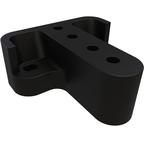 Phenolic Black Mounting Block for Neutral Bars