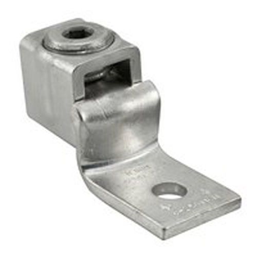 Copper Mechanical Heavy Duty Lug Offset, Conductor Range 250-6, 1 Port, 1 Hole, 5/16in Bolt Size, UL, CSA