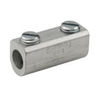 Aluminum Splicer/Reducer, Dual Rated, Conductor Range 2-14, Tin Plated, UL, CSA