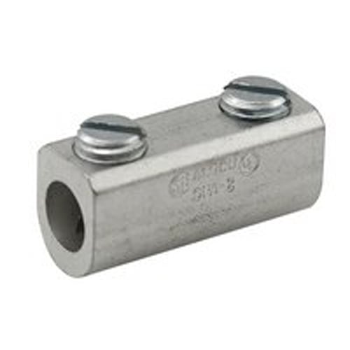 Aluminum Splicer/Reducer, Dual Rated, Conductor Range 350-10, Tin Plated, UL, CSA
