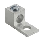 Aluminum Mechanical Lug, Conductor Range 2-14, 1 Port, 1 Hole, 1/4in Bolt Size, Tin Plated, UL, CSA