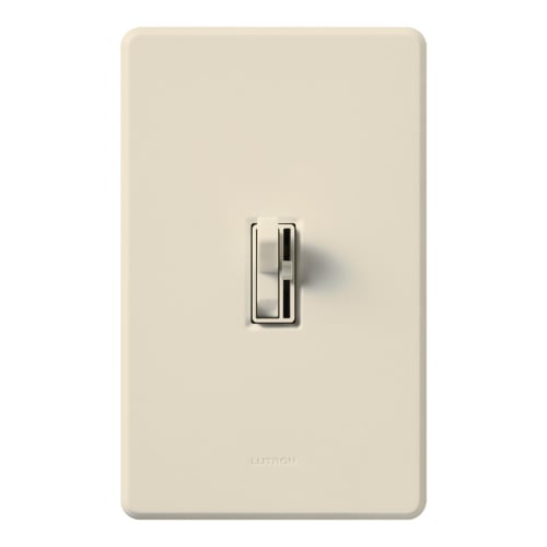 Ariadni Dimmer, Incandescent/Halogen, Single-pole, preset, 120V/1000W in light almond