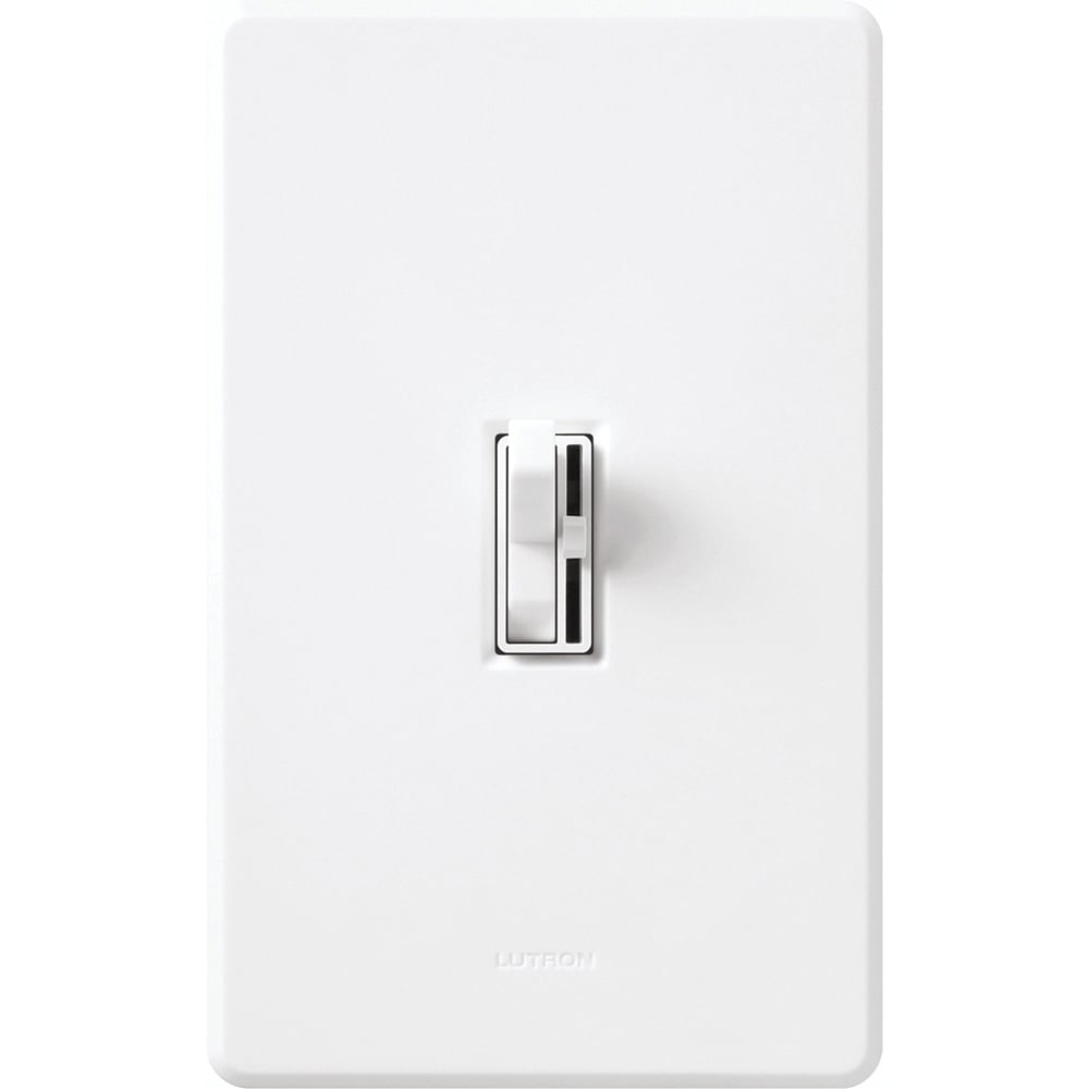 Ariadni Dimmer, Incandescent/Halogen, Single-pole, preset, 120V/600W in white