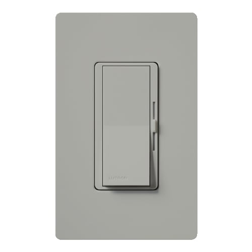 Diva Dimmer - Gloss Finish, Incandescent/Halogen, 3-way, 120V/1000W in gray