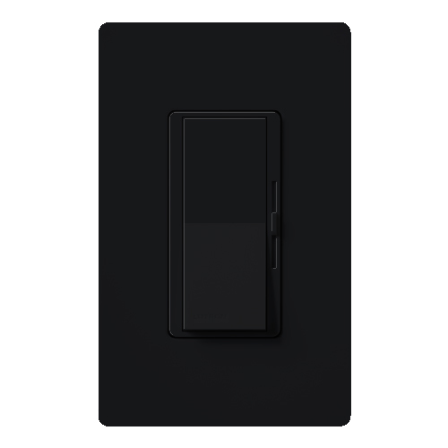 Diva Dimmer - Gloss Finish, Incandescent/Halogen, 3-way, 120V/600W in black