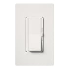 Diva Dimmer - Gloss Finish, Electronic Low-Voltage, Single-pole, 120V/300W in white