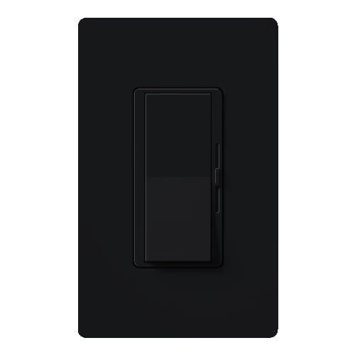 Diva Dimmer - Gloss Finish, Electronic Low-Voltage, 3-way, 120V/300W in black