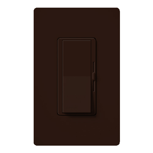 Diva Dimmer - Gloss Finish, Electronic Low-Voltage, 3-way, 120V/300W in brown
