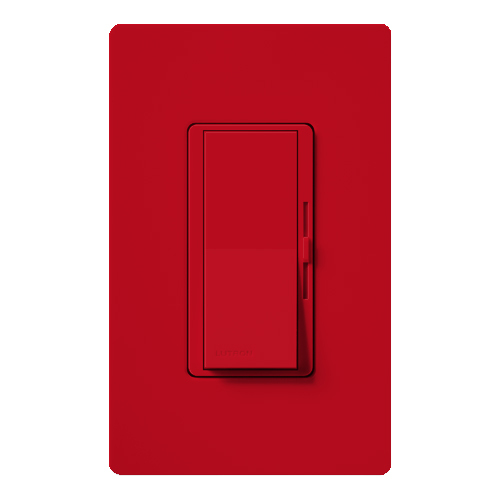 Diva Dimmer - Satin Finish, Electronic Low-Voltage, Single-pole, 120V/300W in hot
