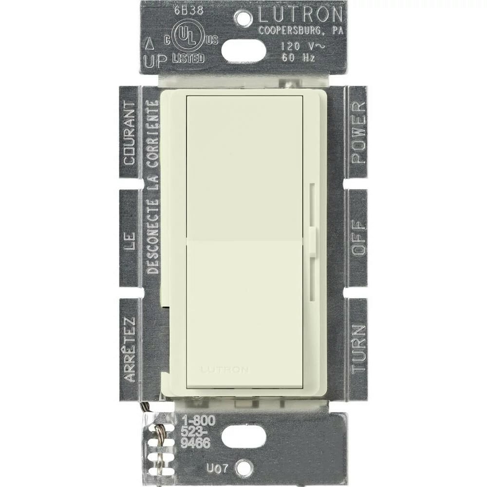 Lutron Diva 3-Speed 1.5A Fan Control, Single-Pole/3-Way, Biscuit
