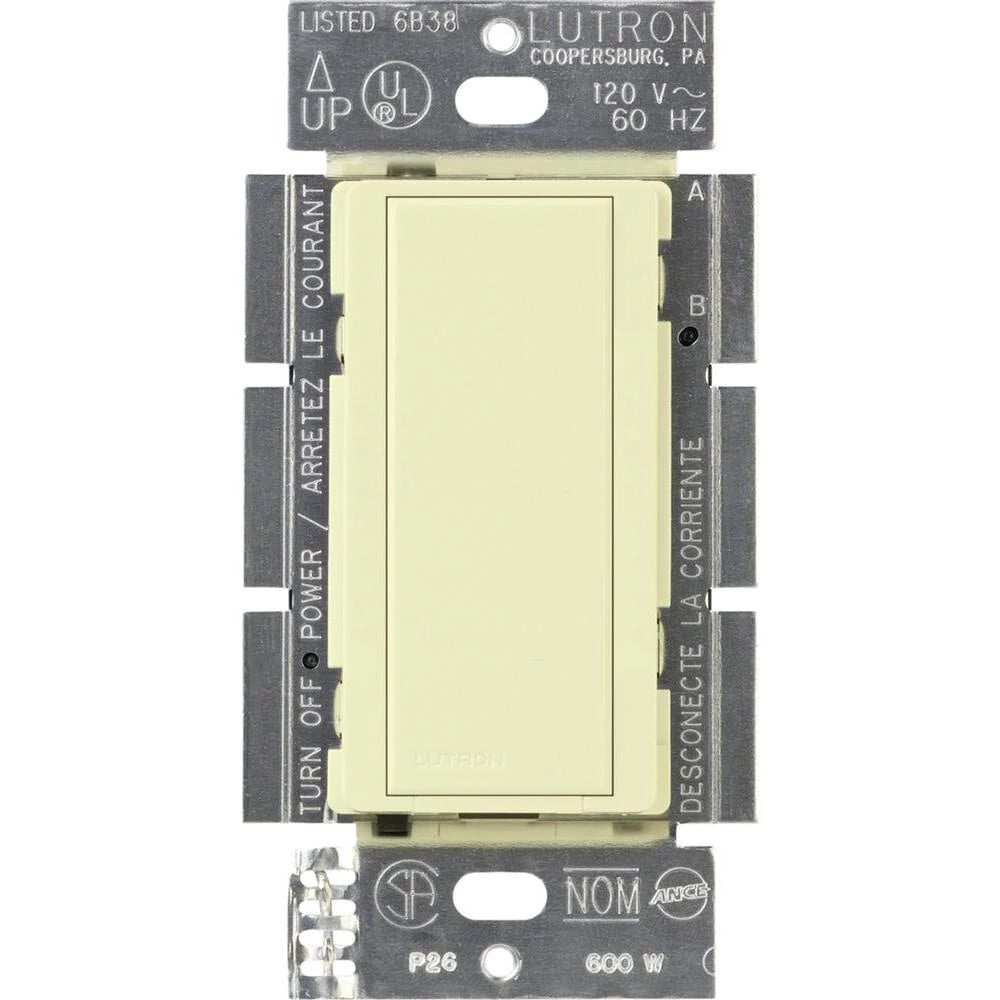 Maestro Companion switch for multi-location use, 120V, Gloss finish in almond