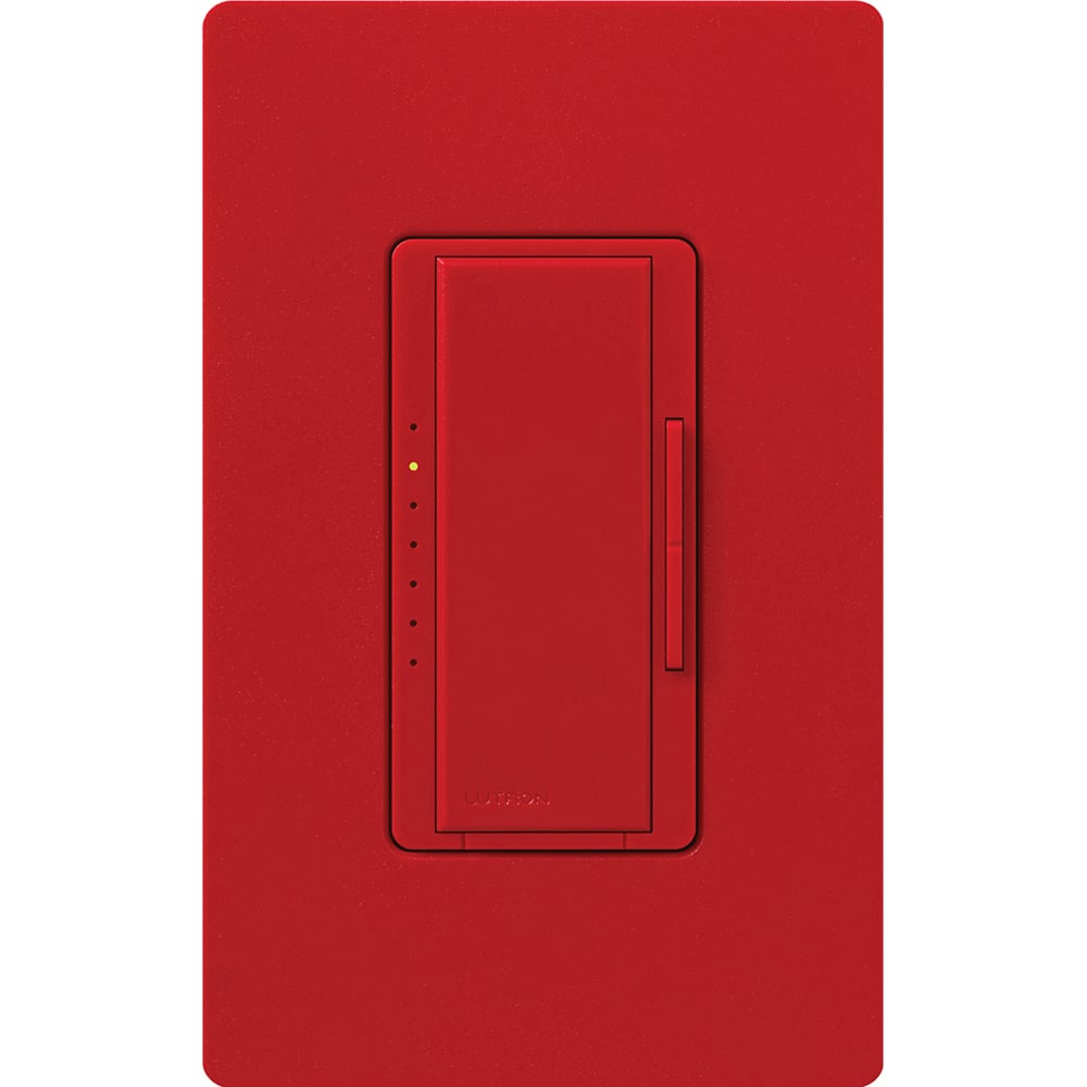 Maestro Dimmer - Satin Finish, Incandescent/Halogen, Multi-location/single-pole, 120V/1000W in hot