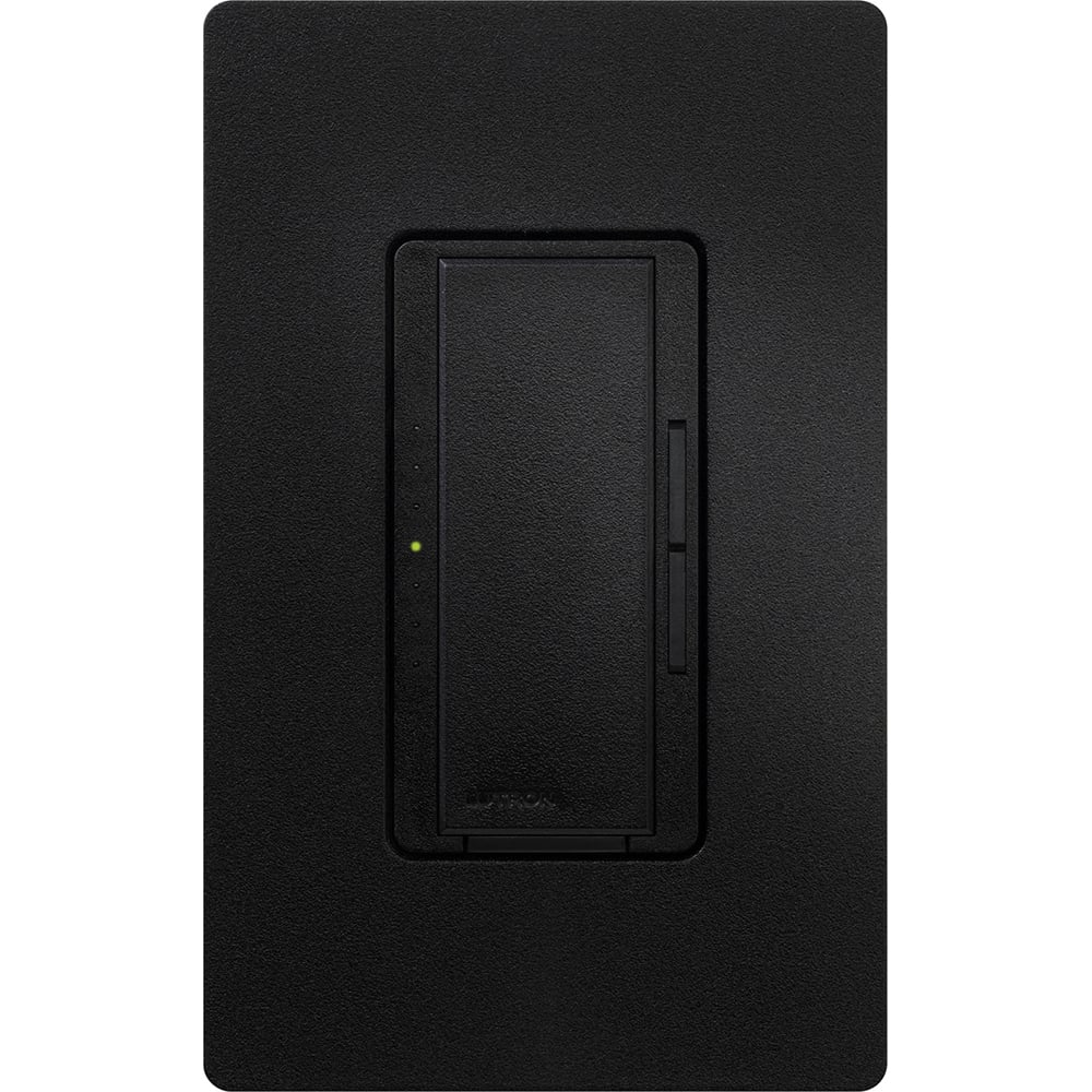 Maestro Dimmer - Satin Finish, Incandescent/Halogen, Multi-location/single-pole, 120V/1000W in midnight