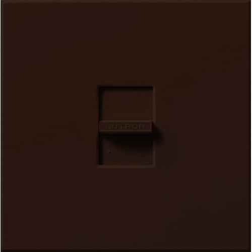 Nova Accessory, Wallplate Kit, Single gang, large (no fin sections removed) in brown