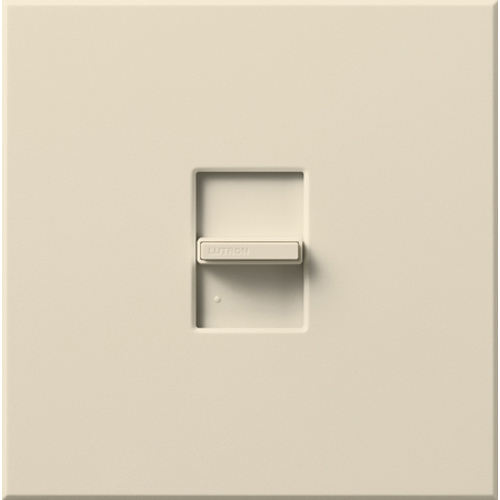 Nova Dimmer, Magnetic Low-Voltage, 3-way/single-pole (large control), preset, 120V/1500VA (1200W) in light almond