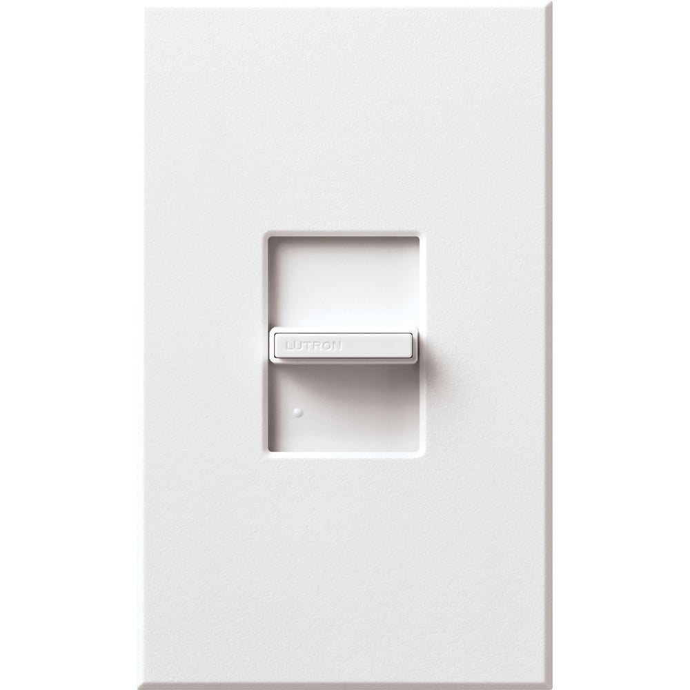 Nova Dimmer, Magnetic Low-Voltage, 3-way/single-pole (small control), preset, 120V/600VA (450W) in white