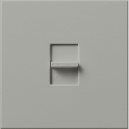 Nova T Dimmer, Incandescent/Halogen, Single-pole (large control), 120V/1500W in gray