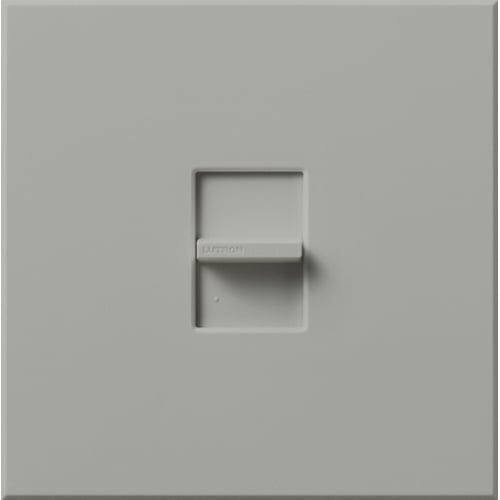 Nova T Dimmer, Incandescent/Halogen, Single-pole (large control), 120V/2000W in gray