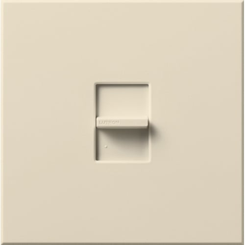 NTFS-12E-LA Nova T Fully Variable Fan-Speed Control with Wall Plate, 12 Amp, 1 Pole, 120V, Large Control, Light Almond