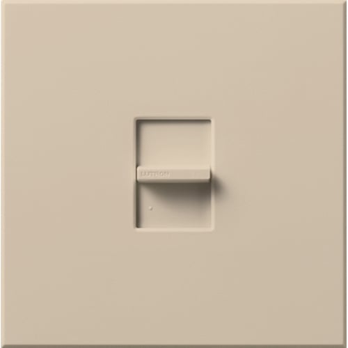 Nova T Fully Variable Fan-Speed Control, Single-pole (large control), 120V/12A in taupe