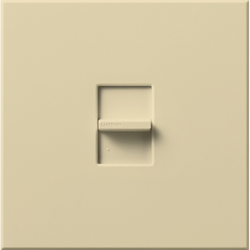 Nova T Wallplate Kit, Single gang, large (no fin sections removed) in ivory