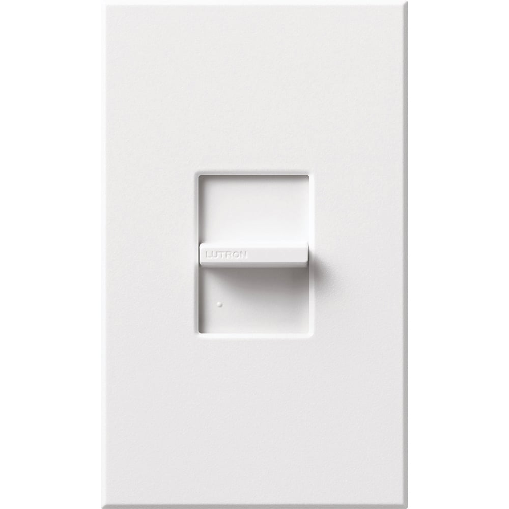 Nova T Dimmer, Magnetic Low-Voltage, Single-pole (small control), preset, 120V/1000VA (800W) in white
