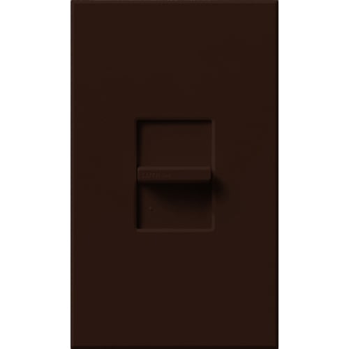 Nova T Dimmer, Magnetic Low-Voltage, Single-pole (small control), 120V/600VA (450W) in brown