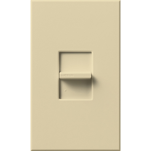 Nova T Dimmer, Magnetic Low-Voltage, Single-pole (small control), 120V/600VA (450W) in ivory